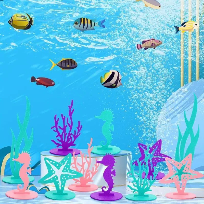 Under The Sea Party Decoration Centerpieces Pack of 12