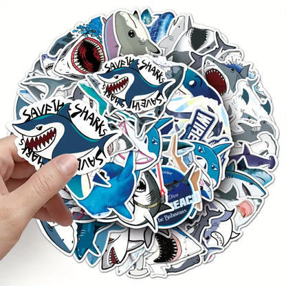 Shark Stickers Pack of 50