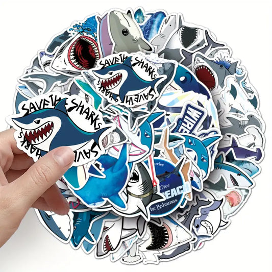 Shark Stickers Pack of 50
