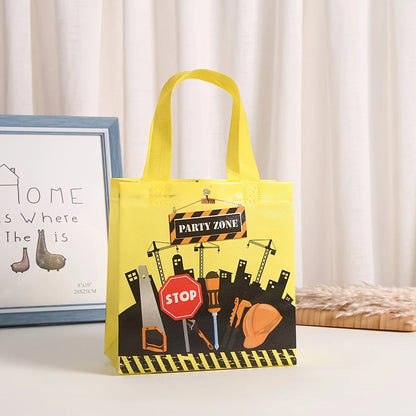 Construction Vehicle Party Bags Pack of 12