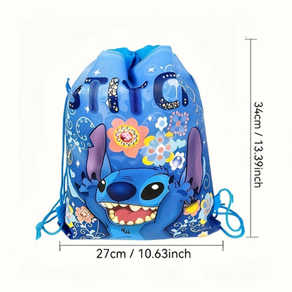 Angel Stitch Pink Drawstring Backpack Pack of 12