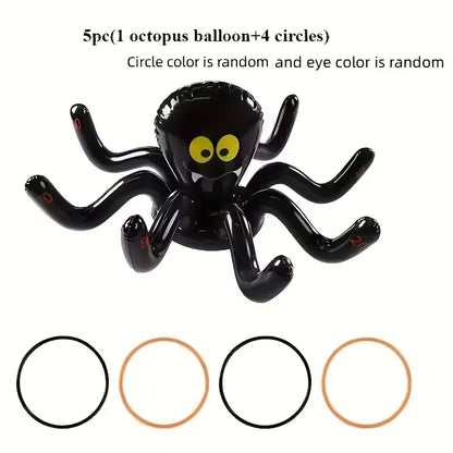 Inflatable Halloween Spider Ring Toss Game