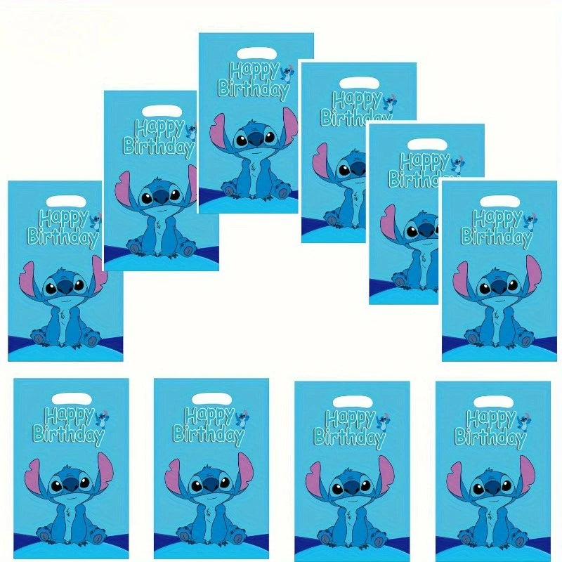 Stitch Plastic Loot Bag Pack of 30