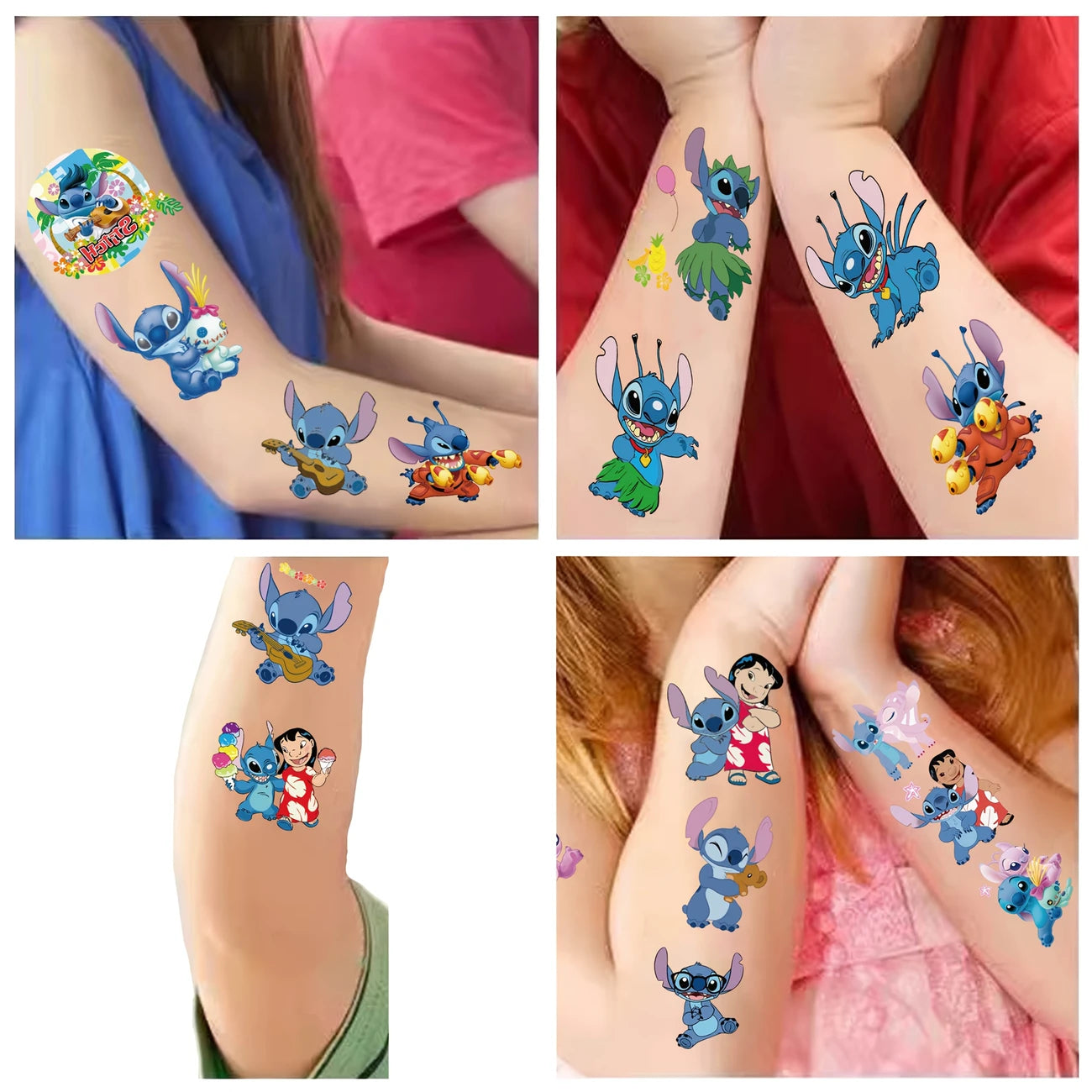 Stitch Tattoos Pack of 40pcs
