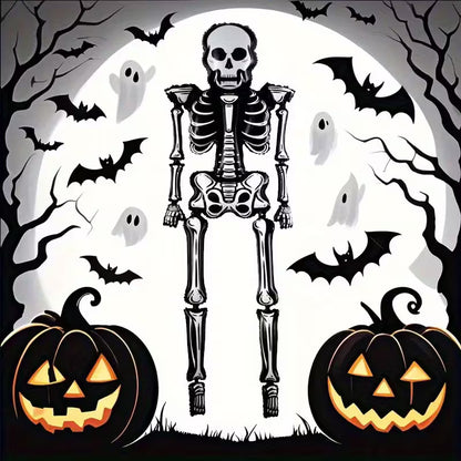 Giant Halloween Skeleton Balloon