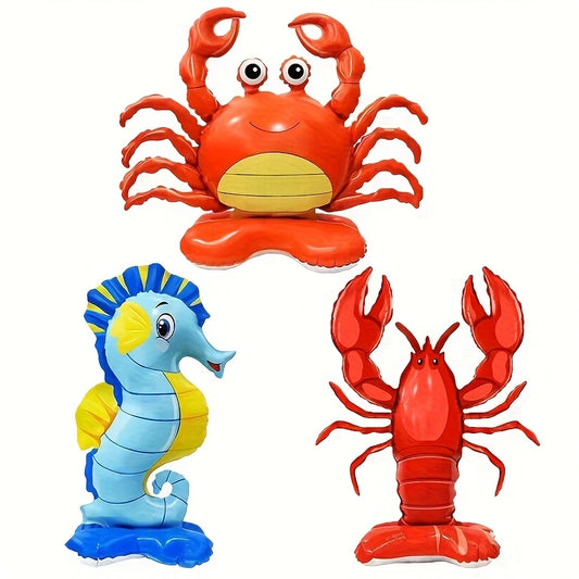 Ocean Standing Animal Balloon Set of 3