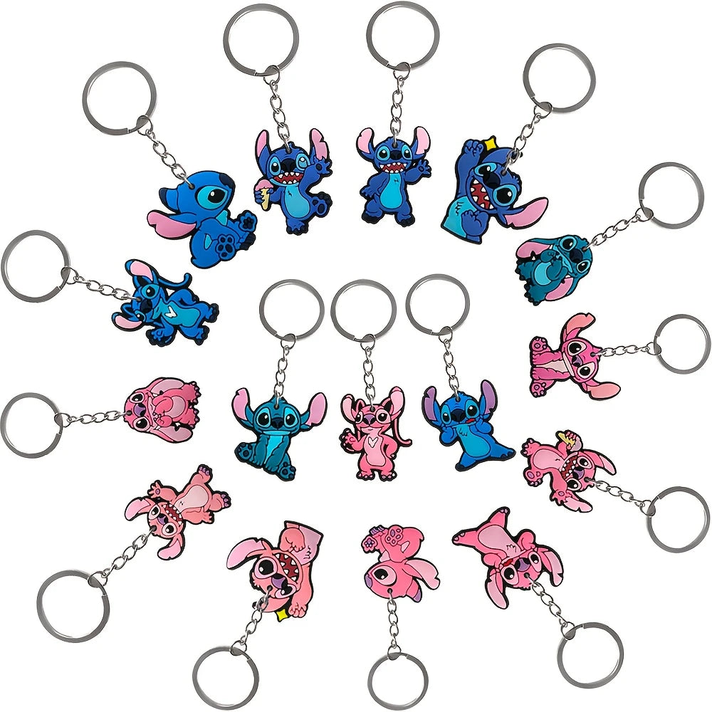 Disney's Stitch keychains Pack of 16