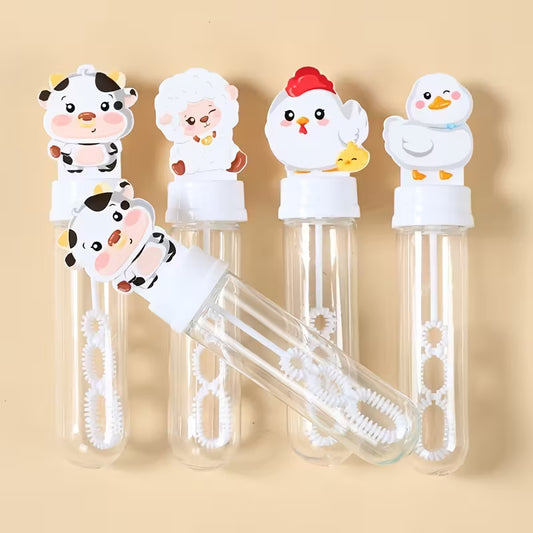 Farm Animal Bubble Sticks Pack of 10
