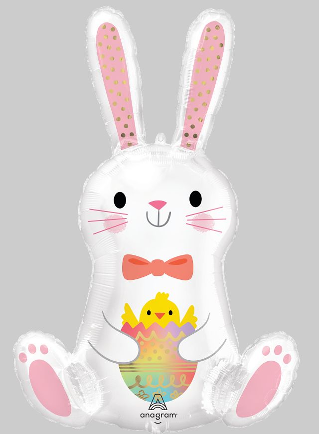 Bunny Love Supershape Foil Balloon