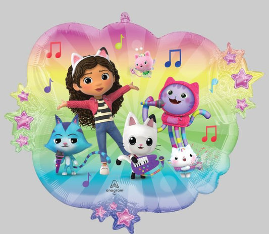 Gabby’s Dollhouse Supershape Foil Balloon