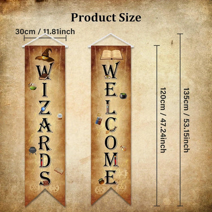 Harry Potter Welcome Wizards Theme Hanging Decorations