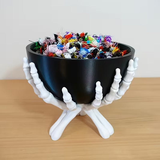 Halloween Skeleton Hand Bowl