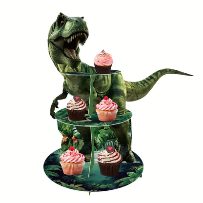 Dinosaur T-Rex Cupcake Stand