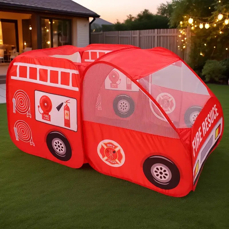 Fire Truck Large-Sized Kids Tent