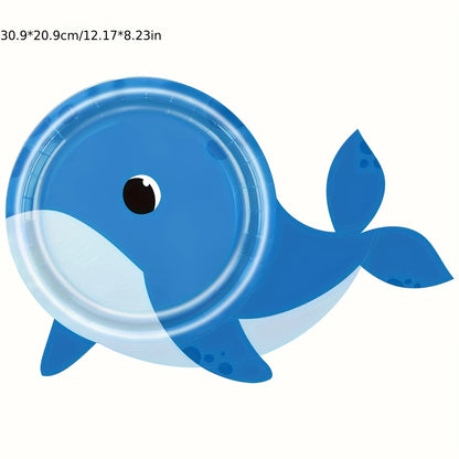 Under the Sea Animal Shaped Party Paper Plates Pack of 6