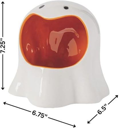 Ghost Shaped Ceramic Candy Dish