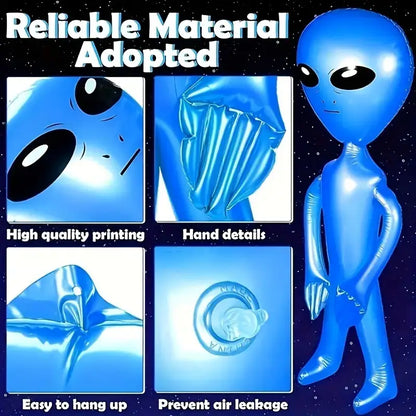 Inflatable Aliens Pack of 4