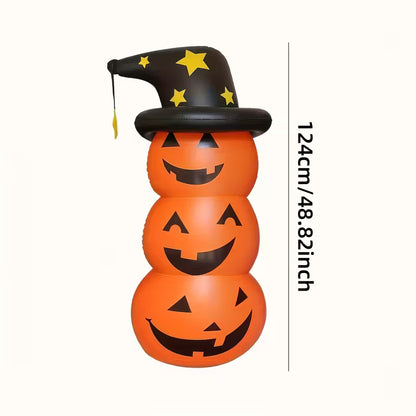 Inflatable PVC pumpkin Halloween decoration
