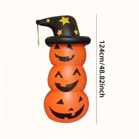 Inflatable PVC pumpkin Halloween decoration