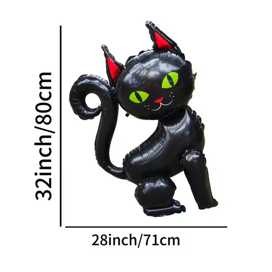 Black Cat 3D Foil Balloon