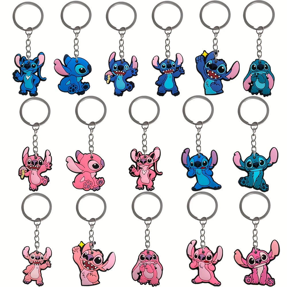 Disney's Stitch keychains Pack of 16