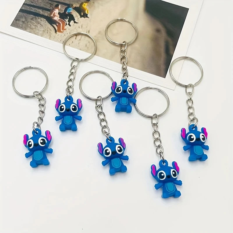 Stitch Silicone Keychain Gift Pack of 12