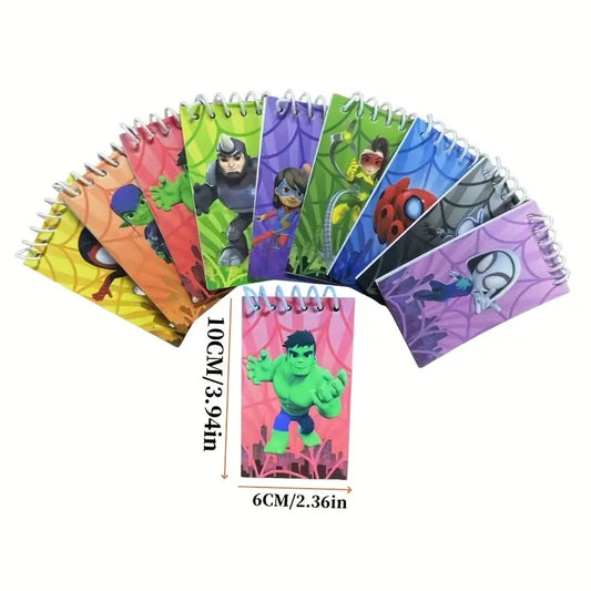 Spidey & Friends Mini Spiral Notebooks Pack of 10
