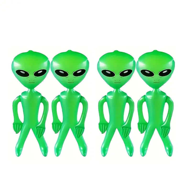 Inflatable Aliens Pack of 4