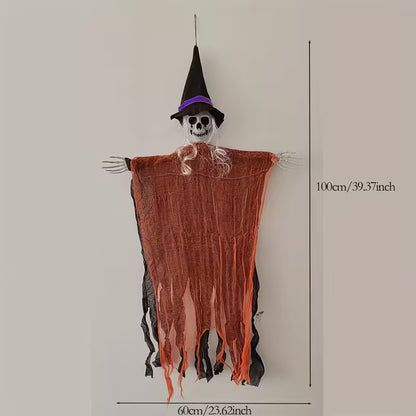 Halloween Witch Three Piece Hanging Ghosts