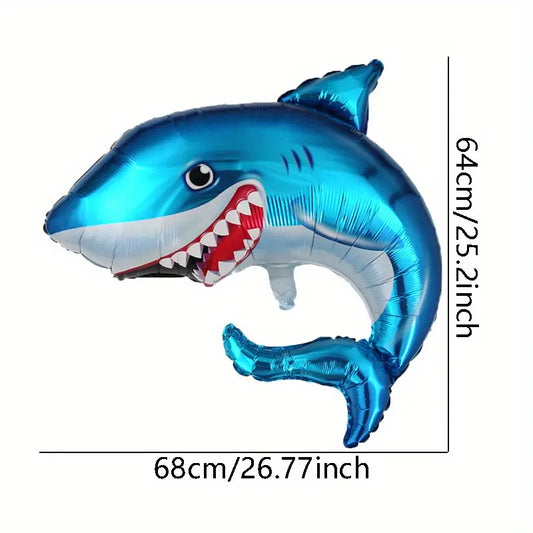 Shark Balloon Ocean Foil Balloon