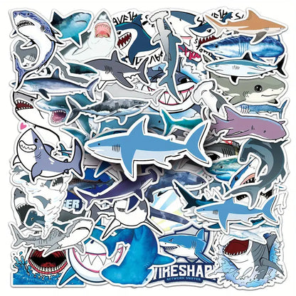 Shark Stickers Pack of 50