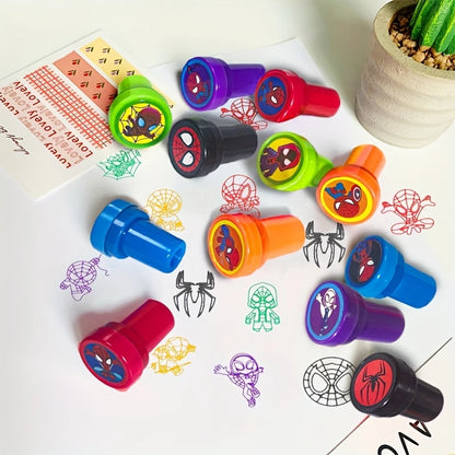 Spiderman Spidey and Friends Stamp Favors Pack of 12