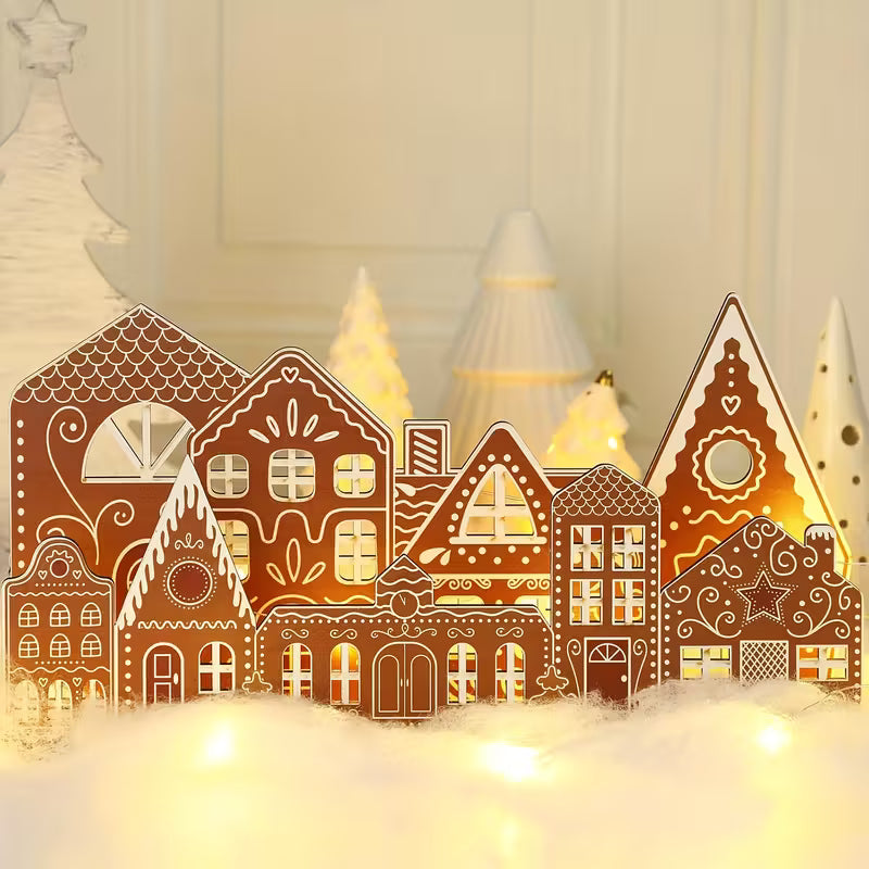 Christmas Gingerbread House Tabletop Decoration