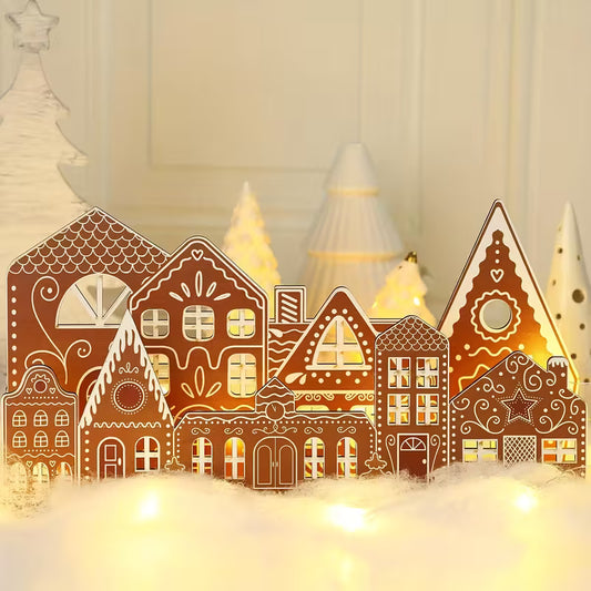 Christmas Gingerbread House Tabletop Decoration