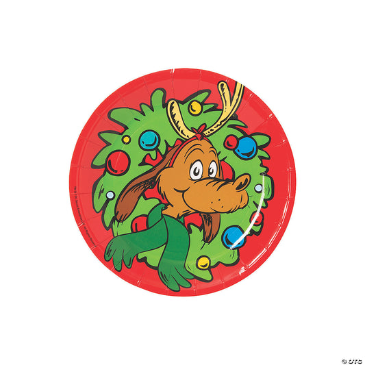 The Grinch Dessert Paper Plates Pack of 8