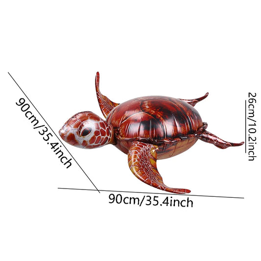 3D Turtle Aluminum Foil Balloon