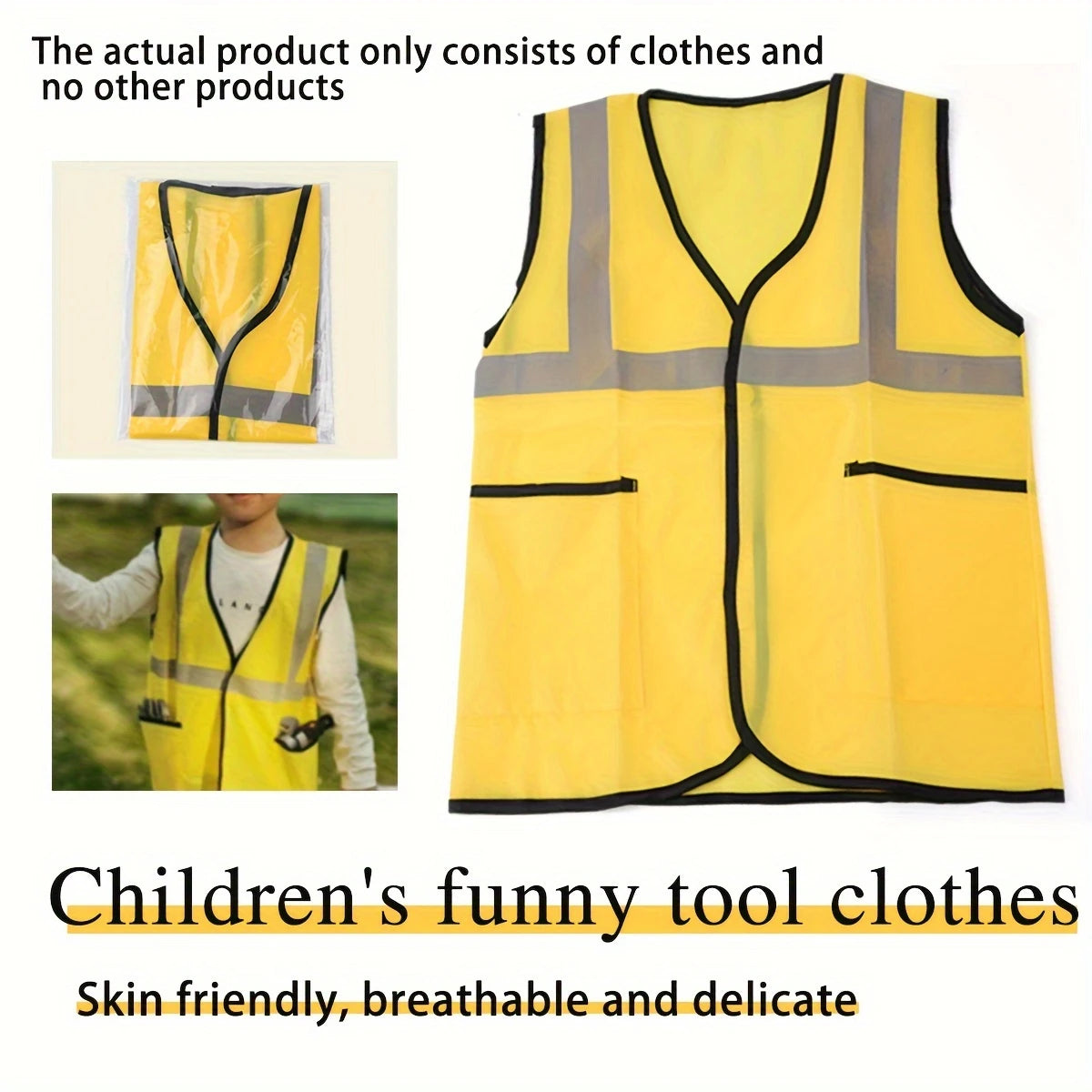 Construction Worker Vest Costume