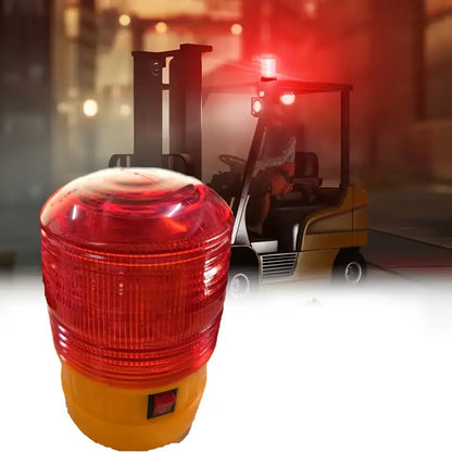 Rotatable RED LED Light with a Magnetic Base for Cars