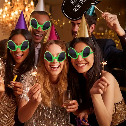 Alien-Themed Party Glasses Pack of 10