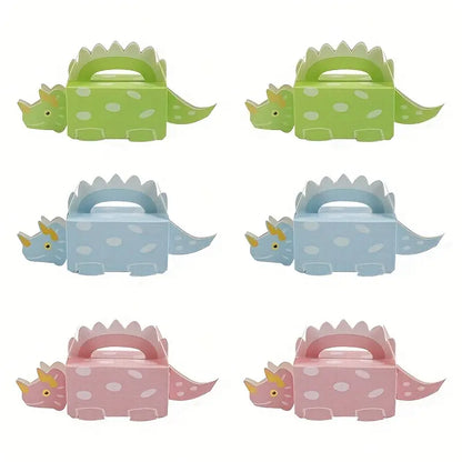 Dinosaur Theme Mini Favor Boxes Pack of 12