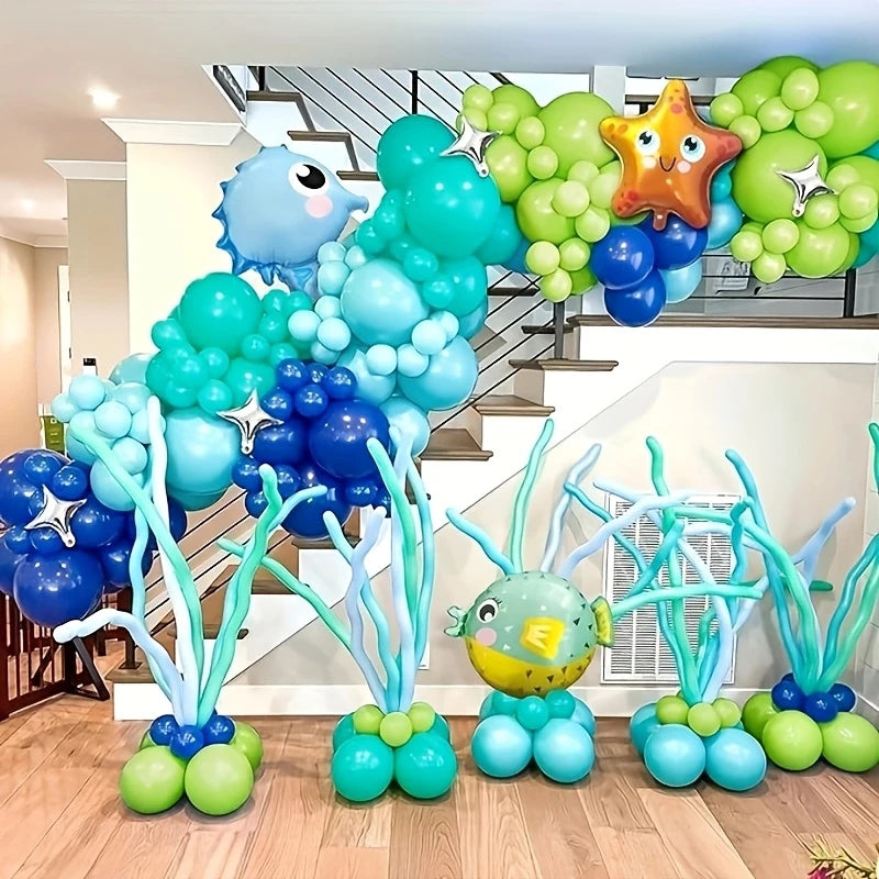 Ocean Theme Balloon Garland Kit
