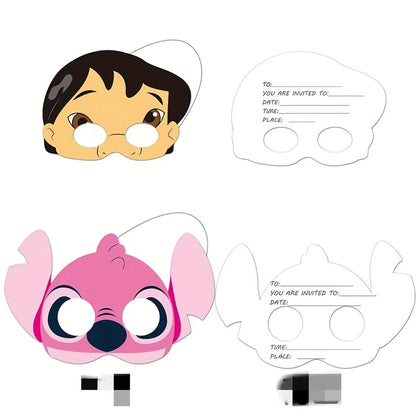 Stitch Paper Masks Pack of 12