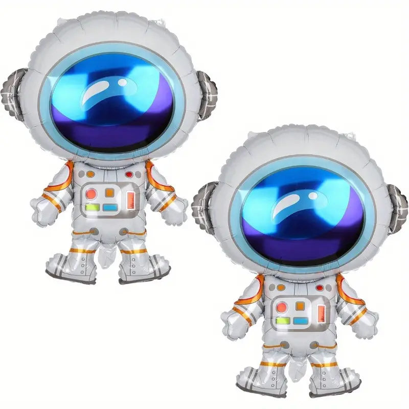Astronauts Shaped Big Mylar Foil Balloon Pack of 2