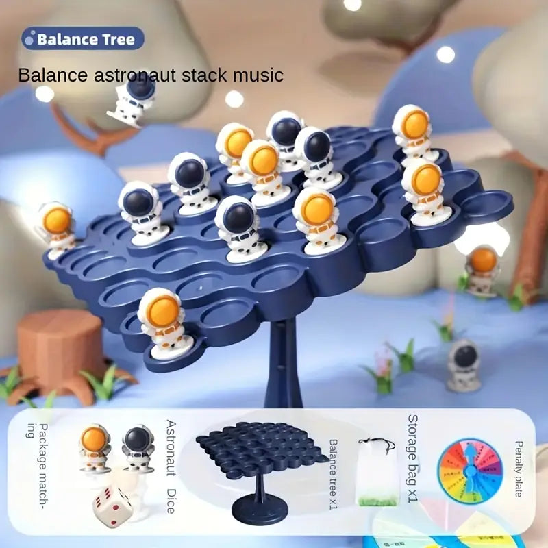 Astronaut Balance Tree Board Game for 2 Players