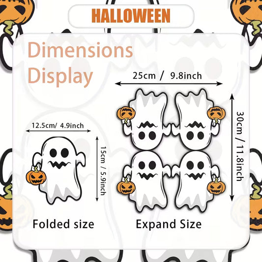 Halloween Ghost Design with Pumpkin Paper Napkins Pack of 20