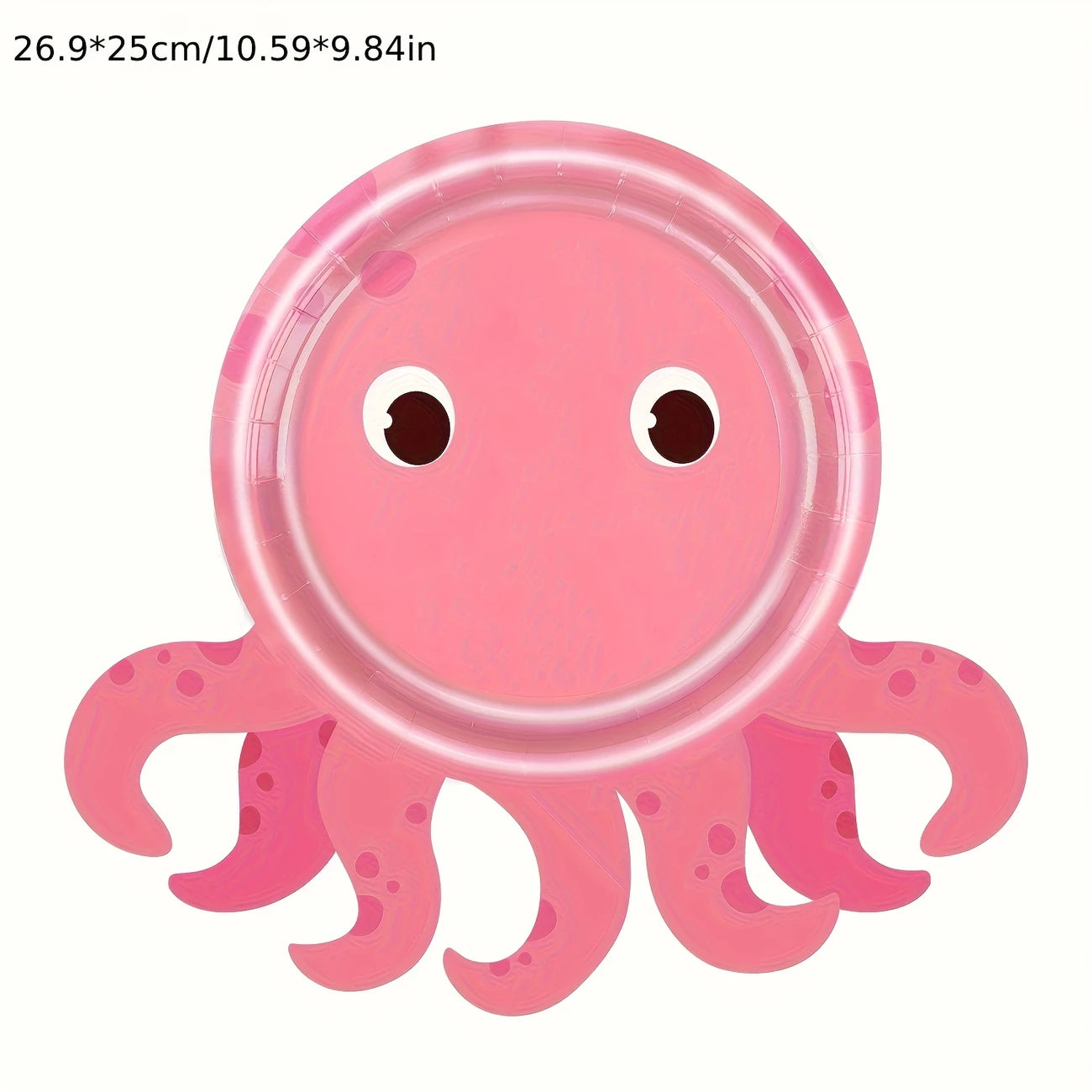 Under the Sea Animal Shaped Party Paper Plates Pack of 6