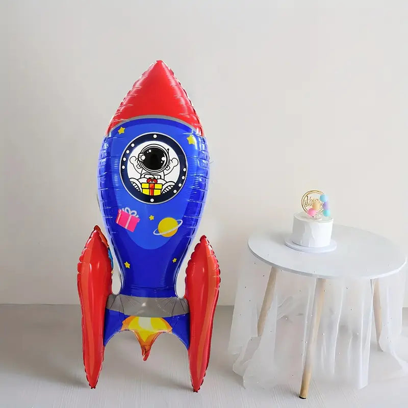 Astronaut Rocket Giant Foil Balloon