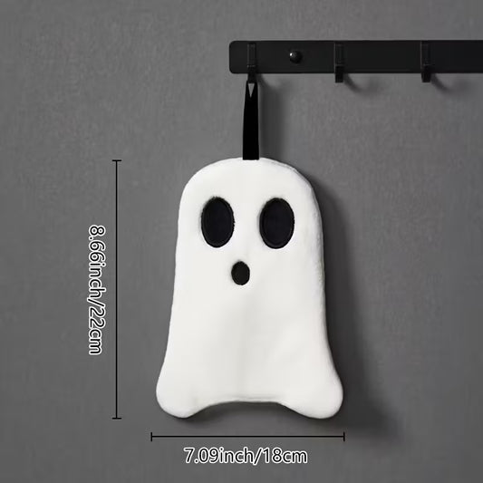 Halloween Bathroom Ghost Hand Towel Pack of 2