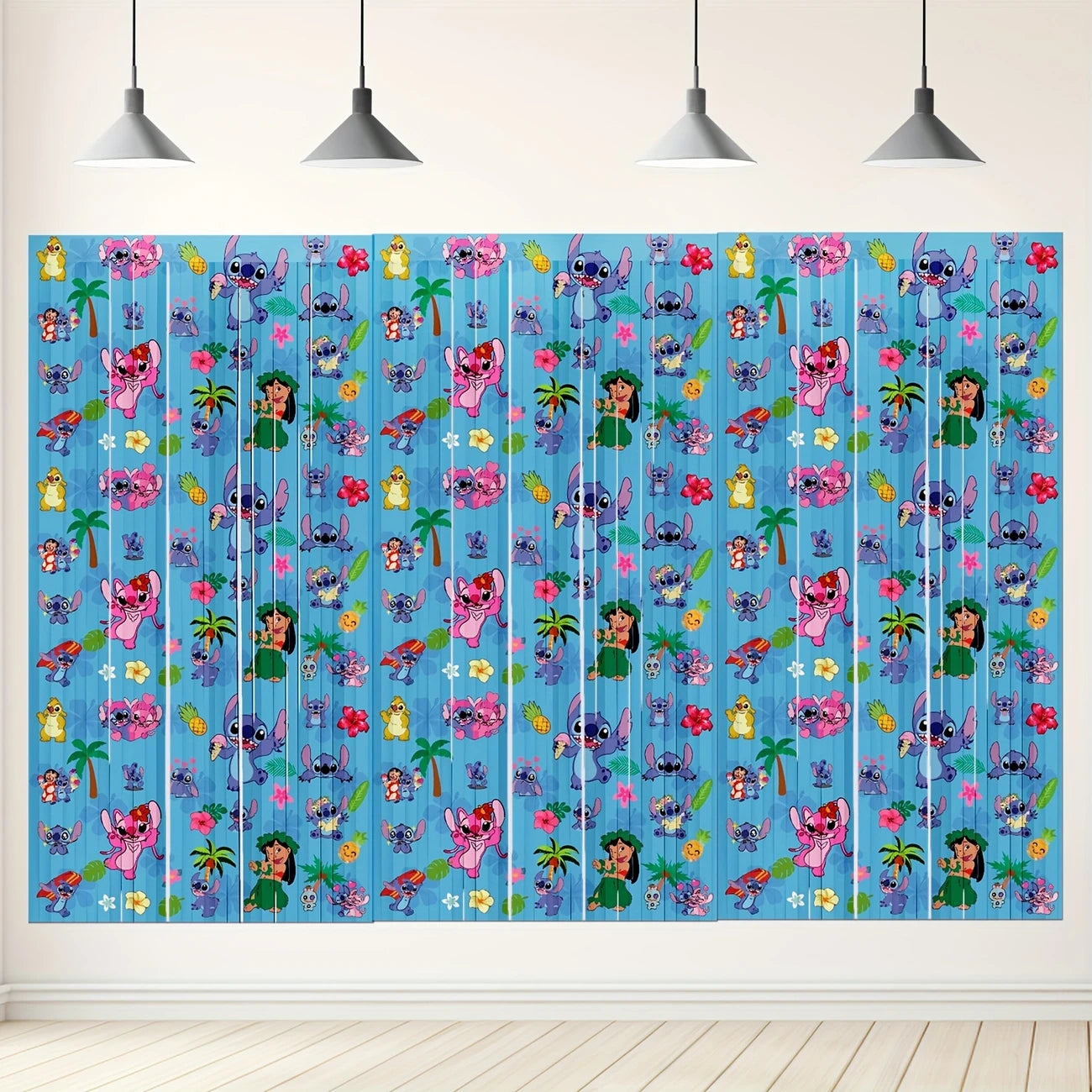 Stitch Foil Curtain Backdrop