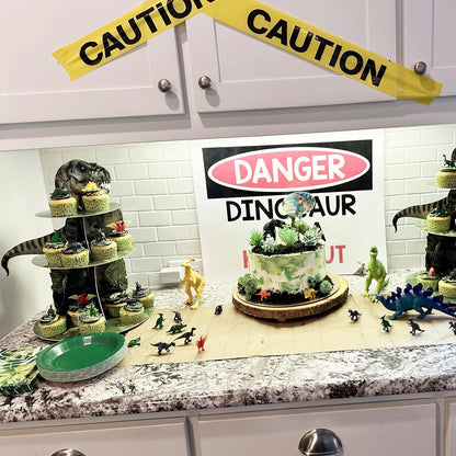 Dinosaur T-Rex Cupcake Stand